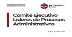 Comité Ejecutivo Lideres de Procesos Administrativos Universidad Libre Seccional Cúcuta, viernes 23 de febrero 2024.