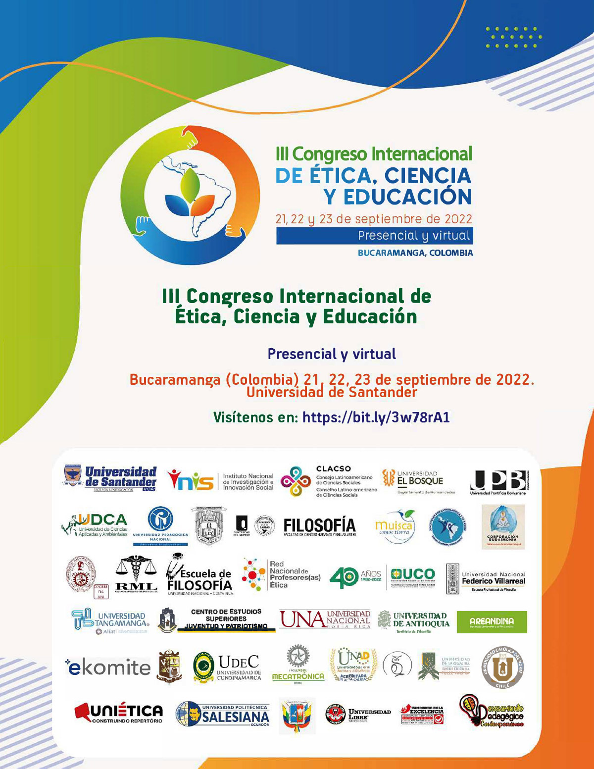 III Congreso de etica Ciencia y Educacion mail